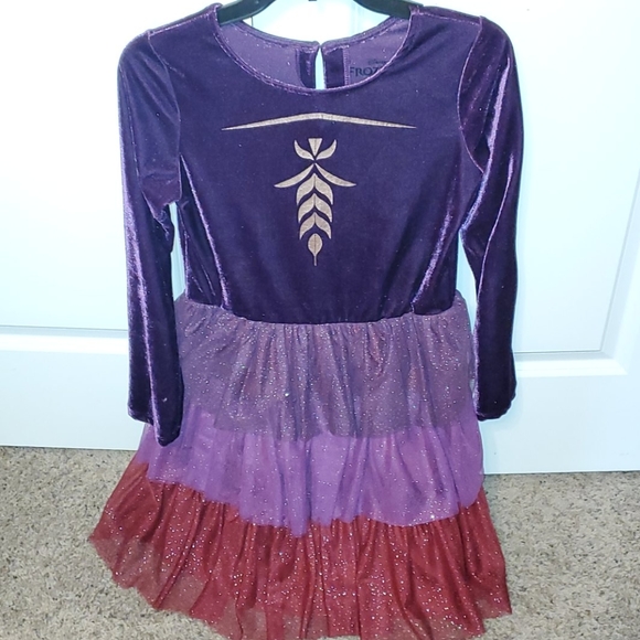 Girl's Frozen 2 Anna Dress size XL - Picture 3 of 8